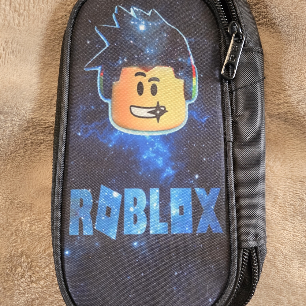 ROBLOX Blue Galaxy Pencil Case - Travel Pouch